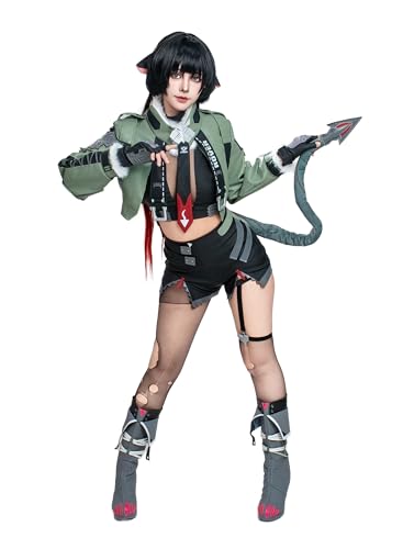 OSIAS Zenless Zone Zero Jane Doe Disfraz de Cosplay (M)