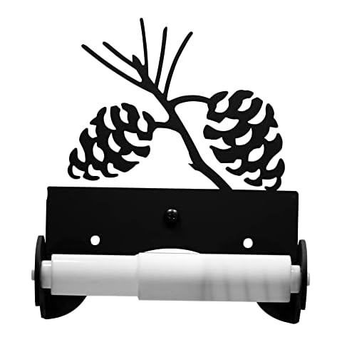 Village Wrought Iron Pine Cone Tissue Holder Cover