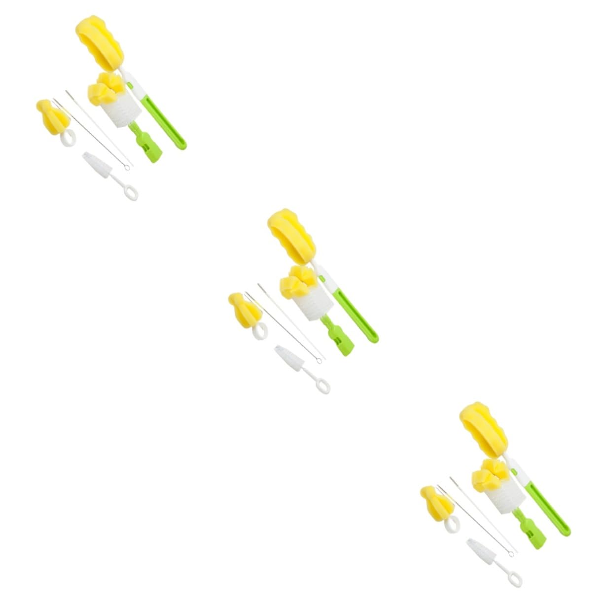 HEMOTON Set Di 3 Biberon Facili Da Pulire Include Una Spazzola Per Lalimentazione Realizzata Per Luso Nel Tempo 6 Pezzi * 3