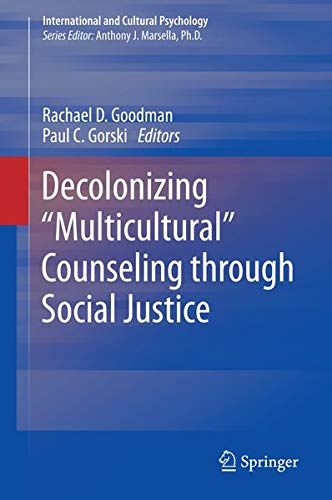 Buy Decolonizing ?Multicultural? Counseling through Social Justice — BookShops.in