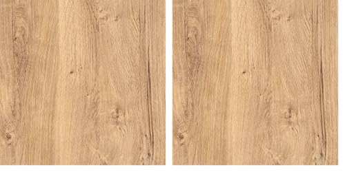 d-c-fix vinilo adhesivo muebles Roble Ribbeck Oak efecto madera autoadhesivo impermeable decorativo para cocina, armario, puerta, mesa papel pintado forrar rollo láminas 45 cm x 2 m (Paquete de 2)