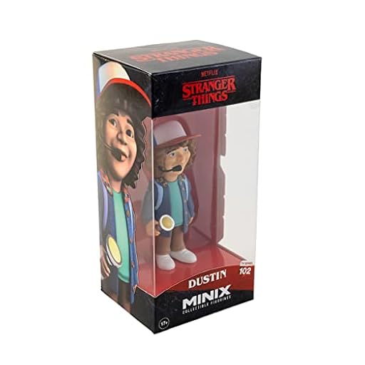 MINIX Collectible Figurines Figura 12 Cms Dustin De Stranger Things, MN13906 | Ya disponible en tu tienda friki favorita! En mundofriki.es!