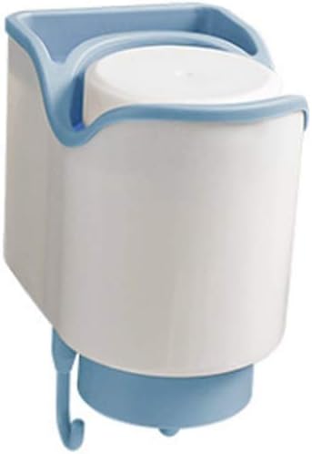 Suction Wall Mounted Tooth Cylinder Holder, Plastic Toothbrush, for Bathroom Cabinet Storage Rack(Blue)