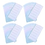 MAGICLULU A6 Nachfüllseiten 6 Loch Monats und Wochenplaner Einlagen für Ringordner Budget und Speiseplaner Papier 14 Blatt Pro Heft Kompatibel mit 6 Ringordnern Büro und Haushaltsplanung