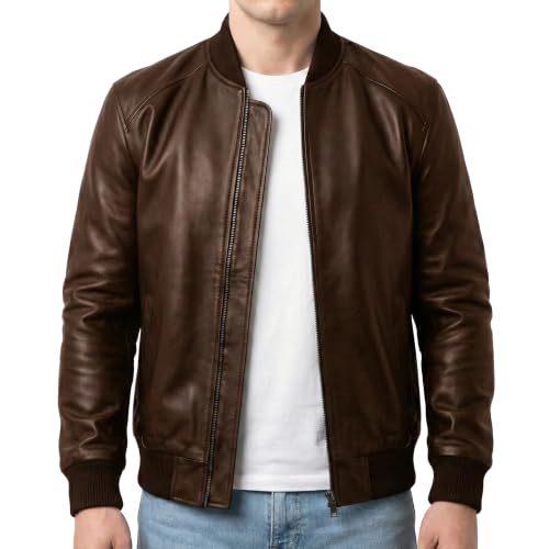 Cuir Varsity Lambskin Bomber