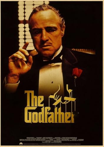 Poster affiche Le parrain The godfather Classic Movie Original Film