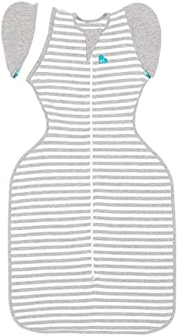 Love To Dream Swaddle UP 50/50 Transition Bag, 1.0 TOG, Large 8.5kg-11kg, Grey