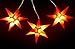Produktbild Importeur Pagoda GmbH Leuchtstern Starled 3er Lichterkette orange