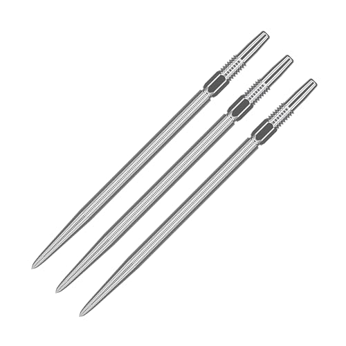 TARGET Darts Swiss Points, Nano Swiss Point Dart Tips (3 Pack Set of Tips) 26MM, Silver | Change Dart Points, Professional Darts Accessories