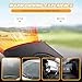 Car Heater, 2025 New 2 in1 Portable Car Heaters for Vehicle, 12V Car Heater That Plugs Into Cigarette Lighter, Car Defroster Windshield Demister, Auto Defogger 360° Rotatable Heater for Car (1)