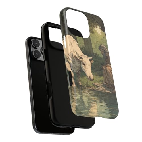 Coque iPhone 16 Pro Max rigide mate Riverbank protection antichoc originale - 3