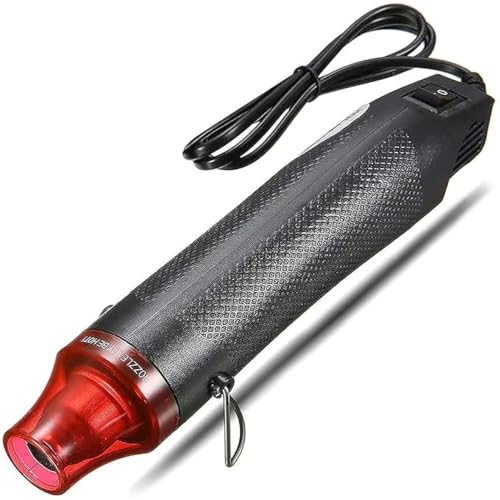 Image of Prabhas Designs - Mini Heat Gun, 300W Hot Air Gun, Multi-Function Electrical Heat Tool for DIY, Embossing, Shrink Wrapping, Drying Paint