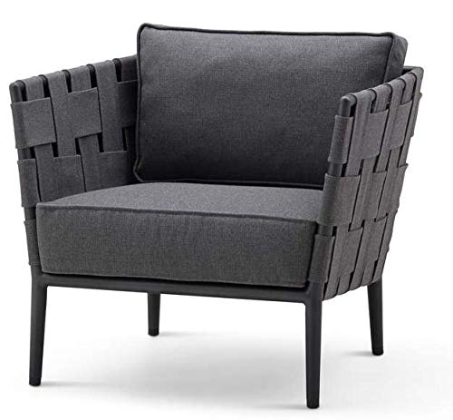 Preisvergleich Produktbild Cane-line® Conic Lounge Sessel grau