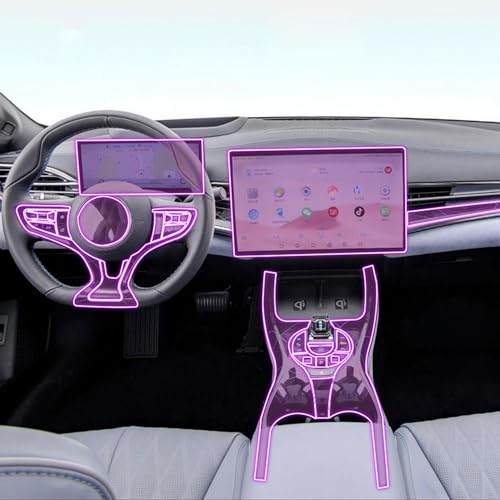 Film d'affichage LCD intérieur transparent pour trajets en BYD Seal