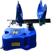 Astro Pneumatic 4550A Air Operated Paint Shaker - Quieter Orbital Drive for Pint to Gallon Cans, Blue