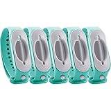 Cleanbrace Desinfektionsarmband 5er-Pack (Grün) | Handdesinfektion für unterwegs | inklusive...