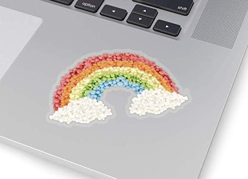 Dippin' Dots STICKERS - Somewhere Over The Rainbow Ice FLAT RATE ship $1.99 for as many stickers as you want image 2