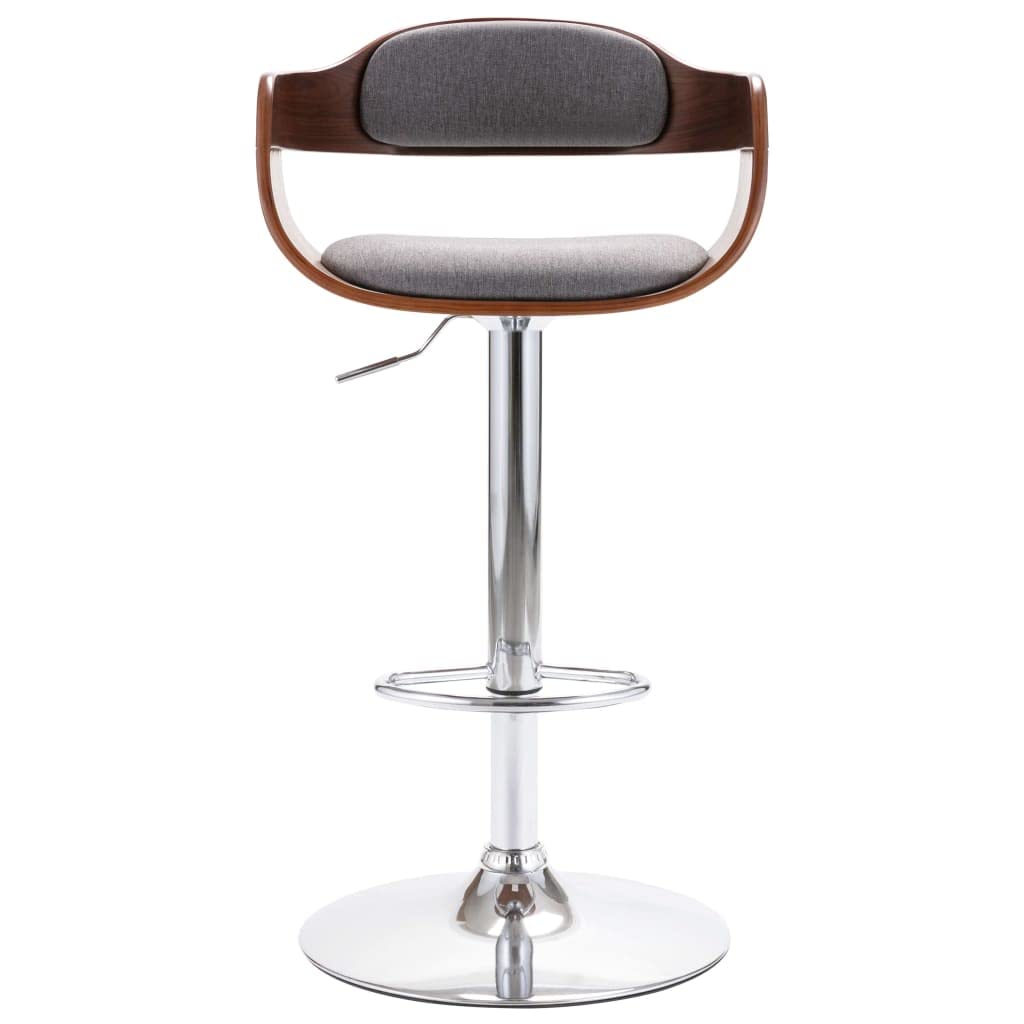 Tabouret de bar en contreplaqué gris pour îlot central de cuisine et moments conviviaux