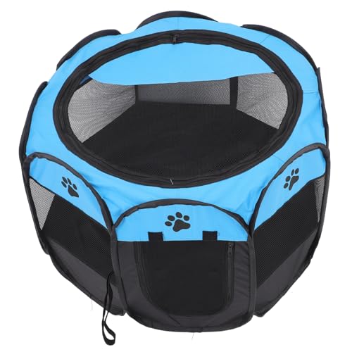Cage avec barrière pour animaux domestiques enclos pliable chat chien intérieur