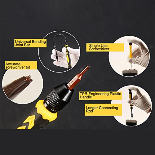 Conjunto de Soquetes de Chave de Fenda 38 Em 1 Chave de Fenda Doméstica Kit de Ferramentas de Reparo