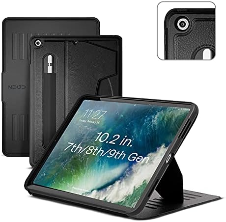 ZUGU CASE for iPad 10.2 Inch 7th / 8th / 9th Gen (2021/2020/2019) Protective, Thin, Magnetic Stand, Sleep/Wake Cover (Model #s A2197/A2198/A2200/A2270​/A2428/A2429/A2430​/A2602/A2603/A2604/A2605)