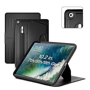 ZUGU CASE for iPad 10.2 Inch 7th / 8th / 9th Gen (2021/2020/2019) Protective, Thin, Magnetic Stand, Sleep/Wake Cover…