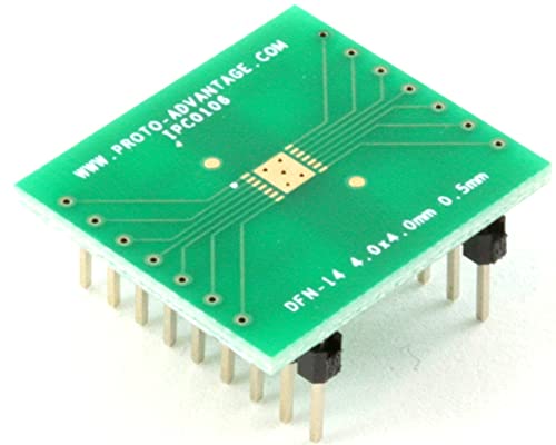 Adaptateur SMT DFN-14 vers DIP-18 avec pas de 0,5 mm modèle IPC0106