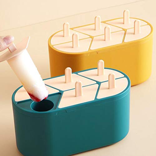 Doitol Molde de cubo de gelo para coquetéis de uísque, treliça de gelo, molde durável de picolé para