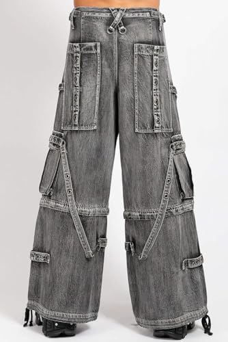 TRIPP nyc POWER BELT PANT グレー スキニーデニム 419sMLuQBNL._AC_.jpg