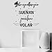 2pcs Pegatinas Citas Inspiradoras Pared Español Vinilos Frases Motivadoras Letras Stickers Adhesivos...
