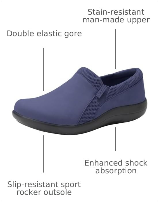Image of Alegria Women's Duette Professional Slip On All-Day Comfort Shoes