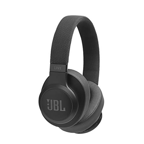Image of (Refurbished) JBL Live 500BT Wireless Over-Ear Voice Enabled Headphones (Black)