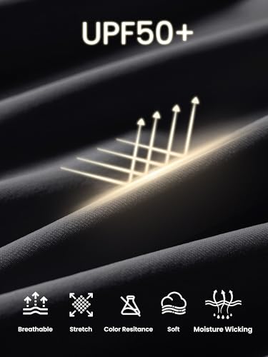 FitsT4 Sports Women's 20" Long Swim Skirt Modest Beach Skorts with Pockets Tummy Control Swim Bottoms High Waisted Swimsuit3