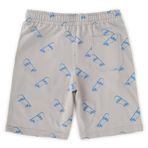 Image of Alan Jones Clothing Boys Casual Bermuda Shorts | Placement Print | French Terry | Regular Fit | Drawstring Closure | Age 5-16 Years | Lounge & Casual Wear