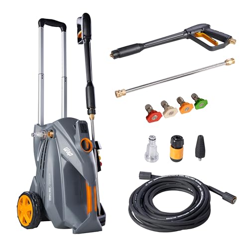 Melhor lavadora de alta pressão custo benefício: os 10 melhores em 2025 2 WAP Lavadora de Alta Pressão Profissional 5100 TURBO, 550L/h, Lava Rápido,...