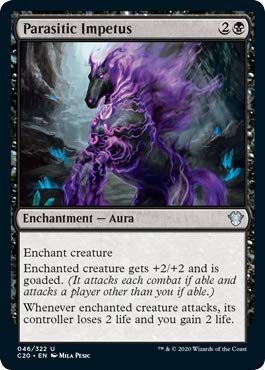 Magic: The Gathering - Parasitic Impetus - Commander 2020