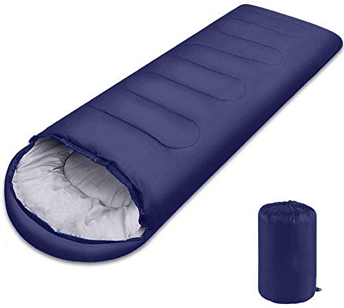 Image of IRIS Sleeping Bag Envelop 3 Season Ultra Light Portable Waterproof Comfort for Camping, Backpack & Outdoor