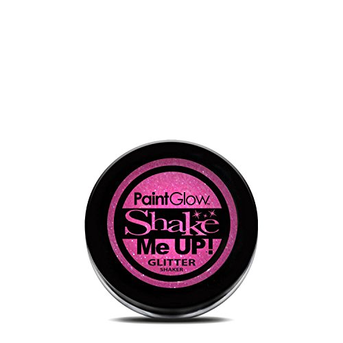 PaintGlow UV Blacklight Reactive Face and Body Glitter Shaker (Mint Green)