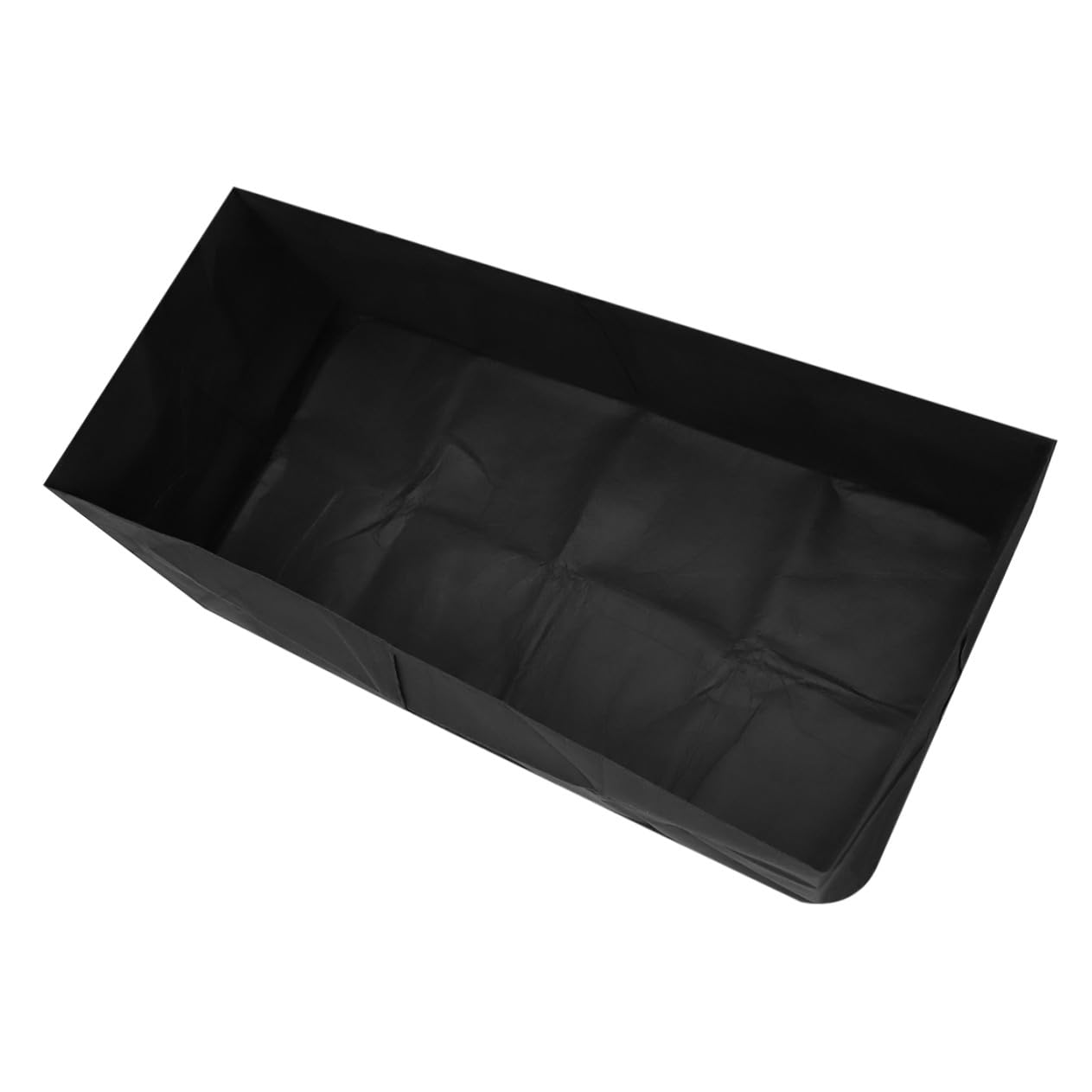 UPKOCH Pflanzbeutel aus Vliesstoff Atmungsaktiv und Verdickt Großer Pflanzsack für Blumen und Pflanzen Geeignet für Balkon und Innenbereich Schwarz 120 X 60 X 40cm