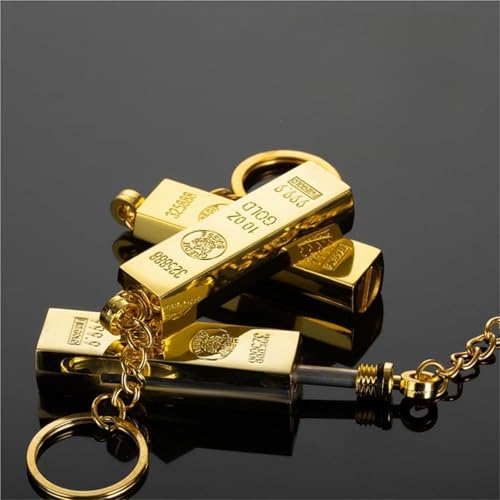 Encendedor de Mecha Permanente en Forma de Barra de Oro miniatura 3
