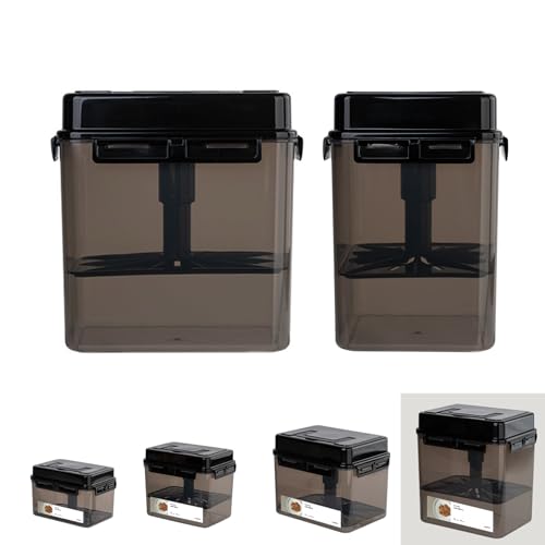 BALWOO SMART Automatic Press Plate Food Storage Container for Kimchi Sauerkraut Pickle Fermentaion/Airtight Lid Food Storage Container for Preserved Food Bulk Fermentation (12L / 3.2 gal)