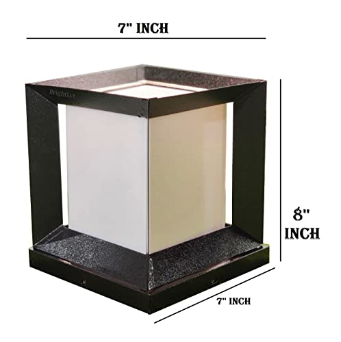 Image of BrightLyt Rust-Resistant Water-Proof Outdoor Gate Light /Pillar /Garden Light (Single, B22)(AC, Metal;Plastic)