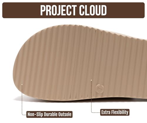 Image of Project Cloud Platform Sandals Women - Plush & Soft Insole Wedge Slides for Women Footwear - Beach Essential Wedge Sandals for Women 2026 (Softy)