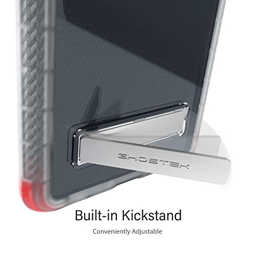 Ghostek Covert Moto E 2020 Clear Case With Stand Super Slim Thin Shockproof Design Heavy Duty Protection Hand Gripper Bumper Wireless Charging Compatible For 2020 Moto E (6.2 Inch) - (Clear) #TOP3