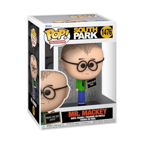 Funko Pop! TV: South Park - Mr. Mackey with Sign - Figura de Vinilo Coleccionable - Juguetes para Niños y Adultos - Fans de los Dibujos - Figura Modelo para Coleccionistas y Expositores
