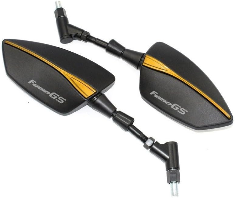 Miniatura 6 de For BMW F650GS F650 GS F 650 GS All Years Motorcycle Adjustabale Side Rearview Mirrors (Color  Black)