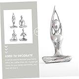 Zoom IMG-2 topbathy 4pezzi statuette yoga decorative Zoom IMG-2 topbathy 4pezzi statuette yoga decorative