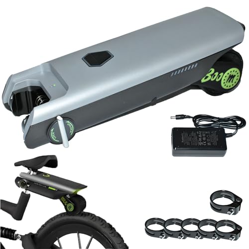 SICWEDIM Kit de conversión de bicicleta eléctrica, elevador de bicicleta con 6 adaptadores de tija de sillín y abrazadera, velocidad máxima de 25 km/h, ideal para carreteras urbanas y de grava, fácil