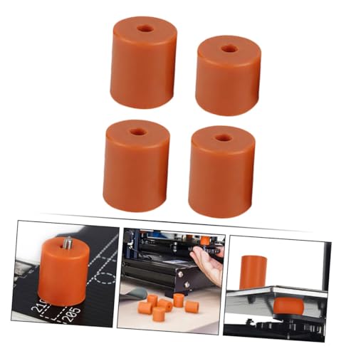 BUGUUYO 4 Pcs Acessórios Para Impressoras Cama Monta Coluna De Nivelamento Espaçadores De Silicone P