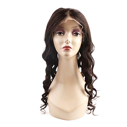 ELIHAIR Brazilan Human Hair Lace Front Wigs Loose Wave Style For Black Women African Americans Wigs Pre Plucked Hairline (Full Lace Wig, 22inch)